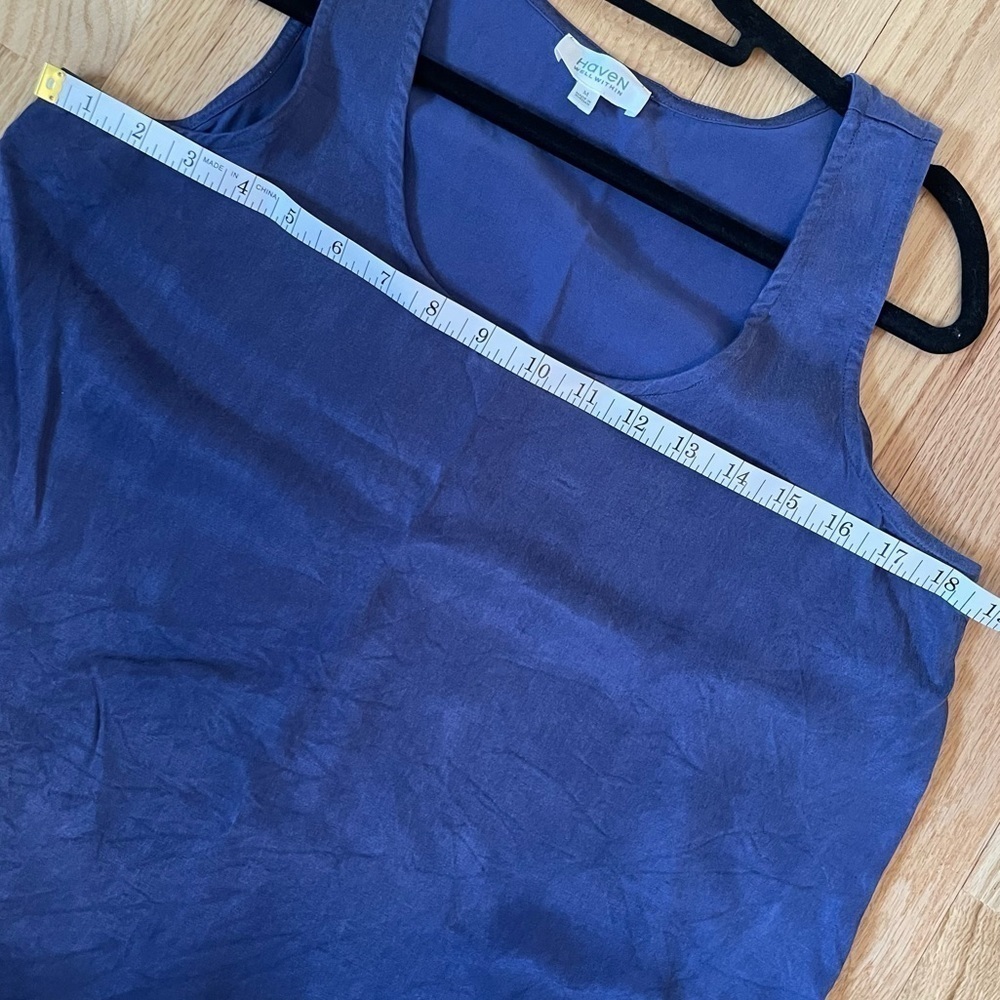 Haven Well Within Women’s Blue Tank - Size Medium - Picture 4 of 5